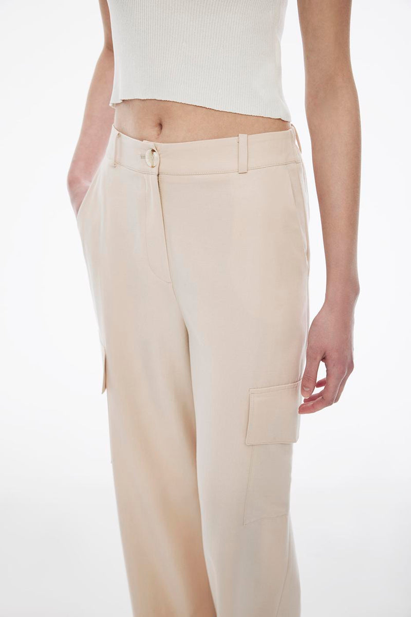 Perspective Trouser Cargo Beige