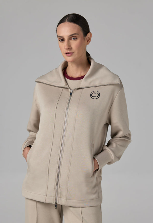 Choice Full-Zip Solid Jacket Burgundy