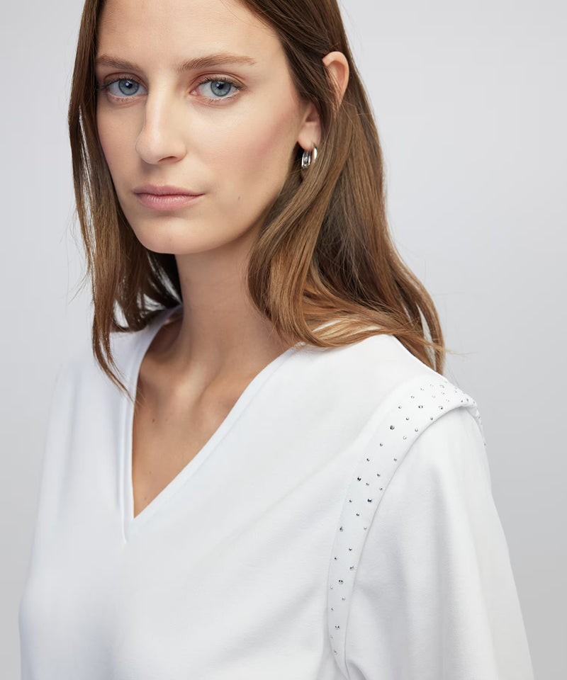 Ipekyol Trok Printed T-Shirt Ecru