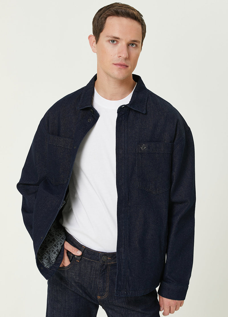 Beymen Club Men Denim Jacket Navy