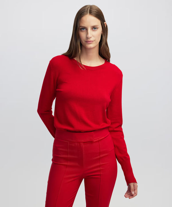 Ipekyol Contrast Button-Down Knitwear Red