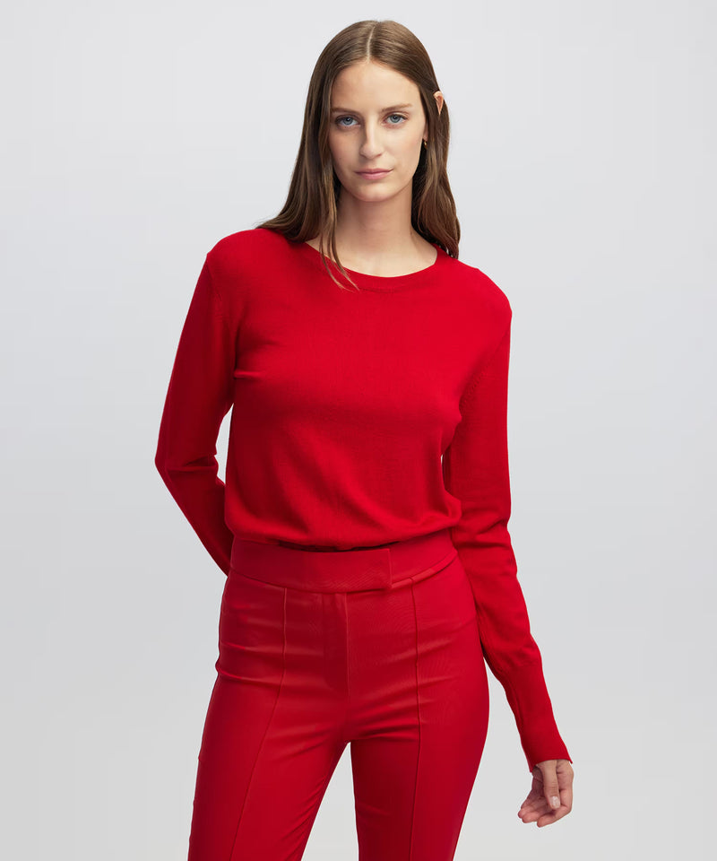 Ipekyol Contrast Button-Down Knitwear Red