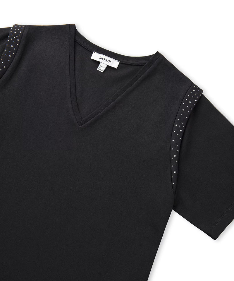 Ipekyol Trok Printed T-Shirt Black