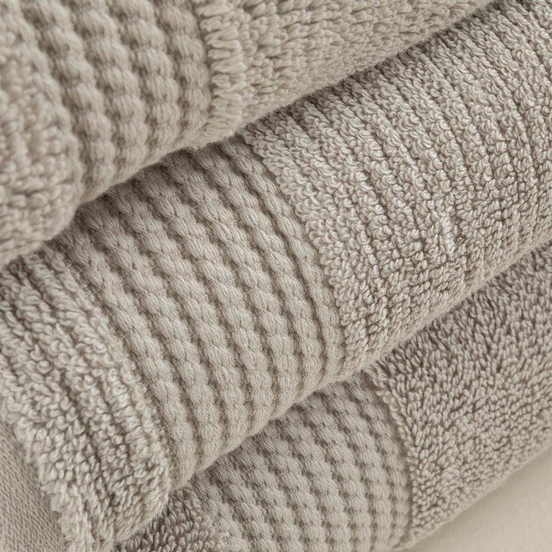 Chakra Eva Cotton Towel 30X50 Cm Light Grey