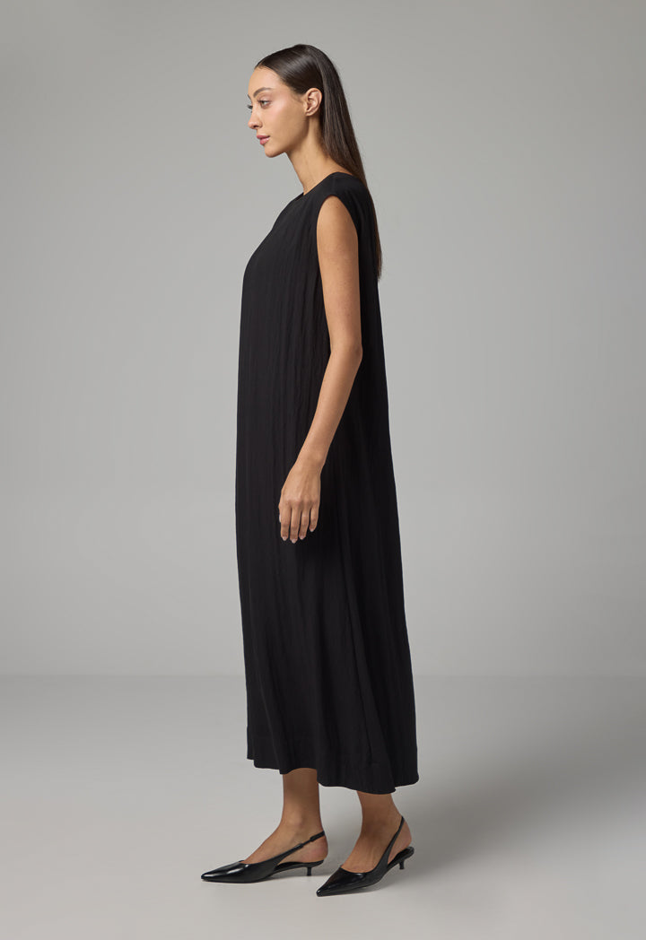 Choice Sleeveless Basic Dress Black