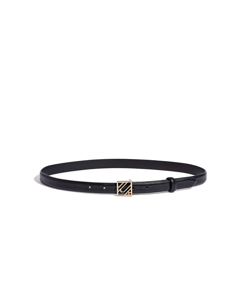 Ipekyol Monogram Buckle Belt Black