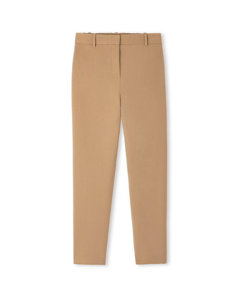 Ipekyol Elastic Mid Waist Trousers Natural