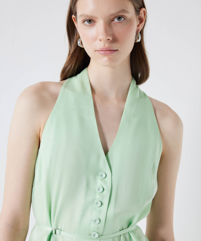 Ipekyol Thin Belted Blouse Mint Green