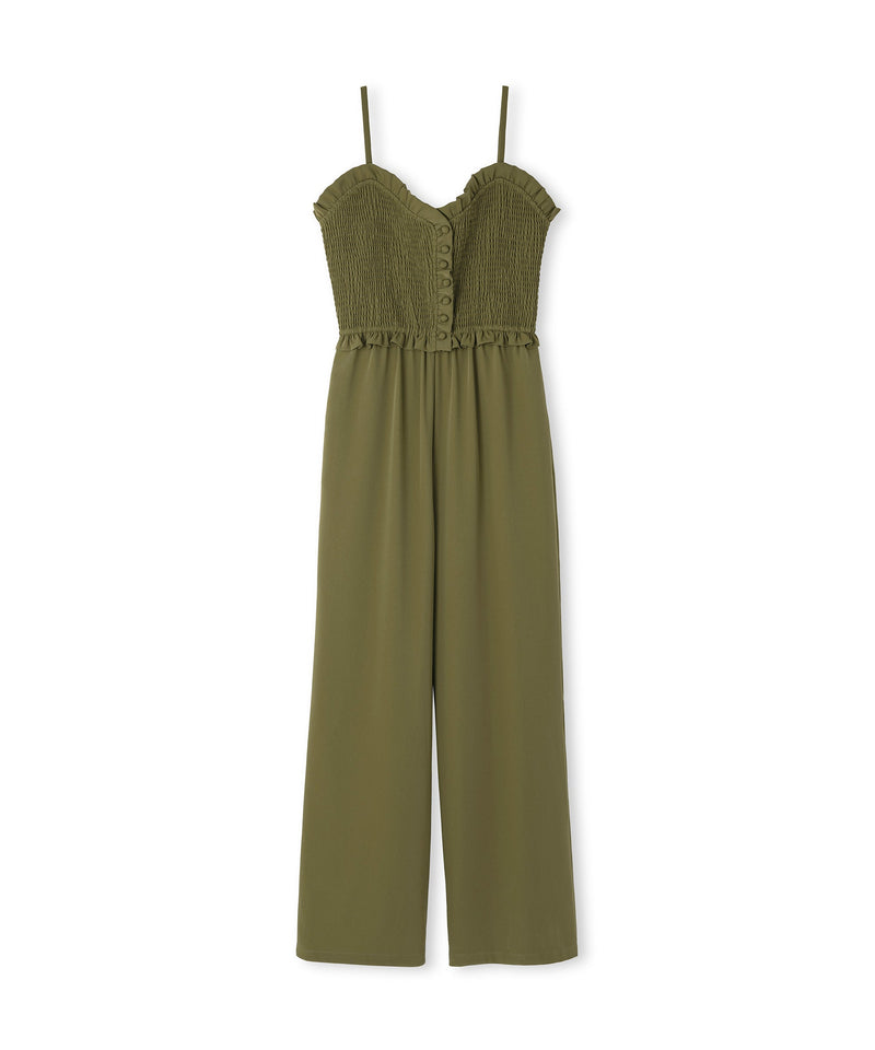 Ipekyol Gimped Jumpsuit Khaki