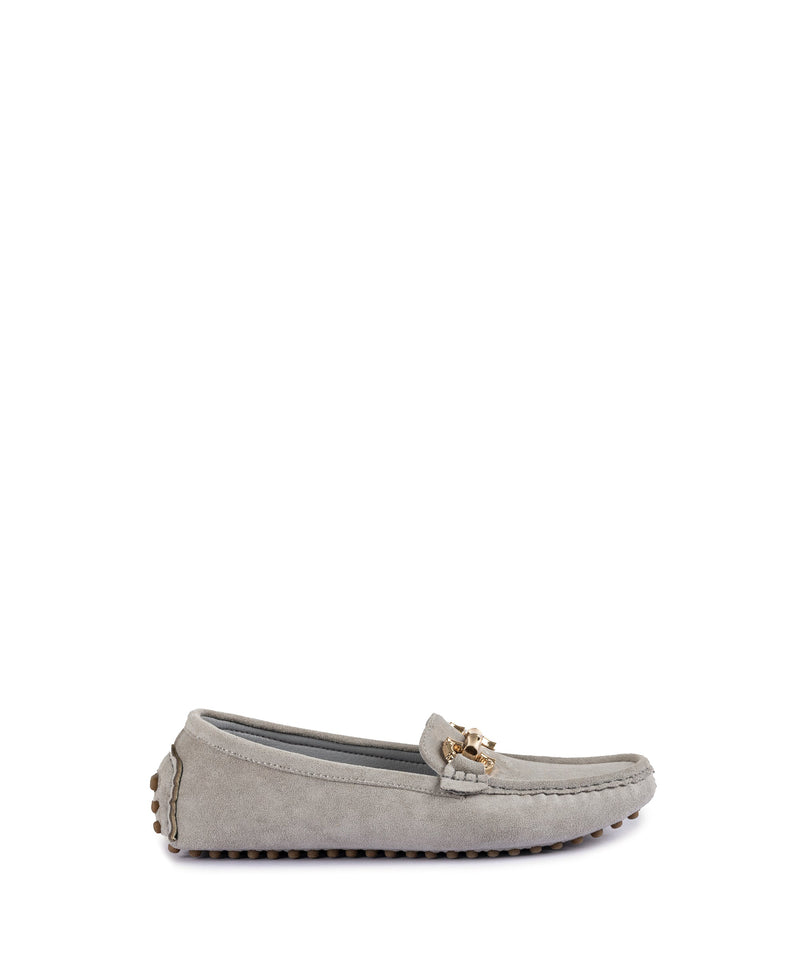 Ipekyol Loafer With Metal Buckle Grey