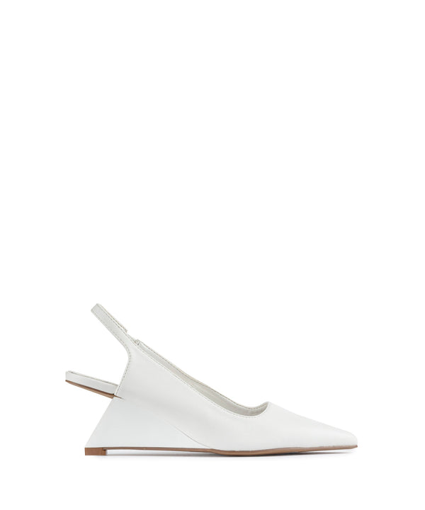 Ipekyol Sling Back Amorphous Heeled Shoes White