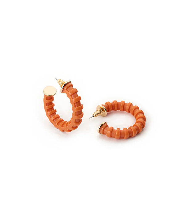 Ipekyol Hoop Earrings Orange