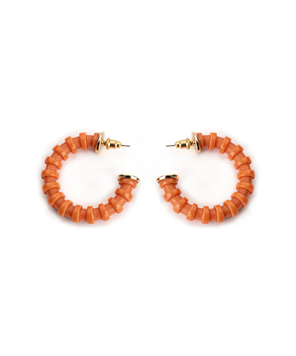 Ipekyol Hoop Earrings Orange