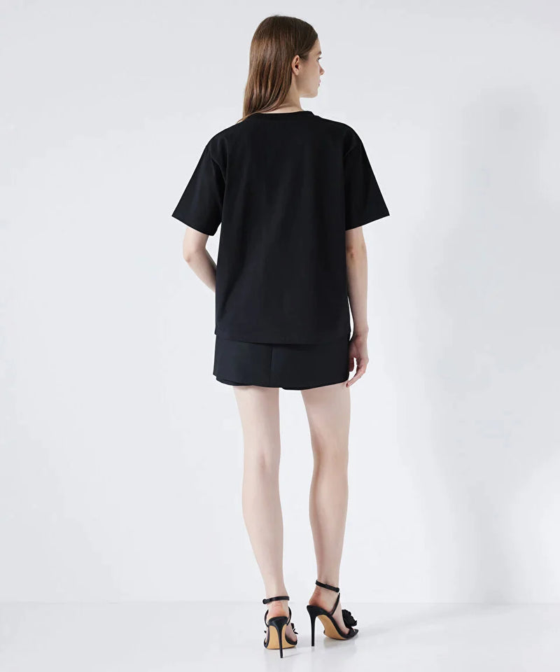 Ipekyol Basic T-Shirt Black