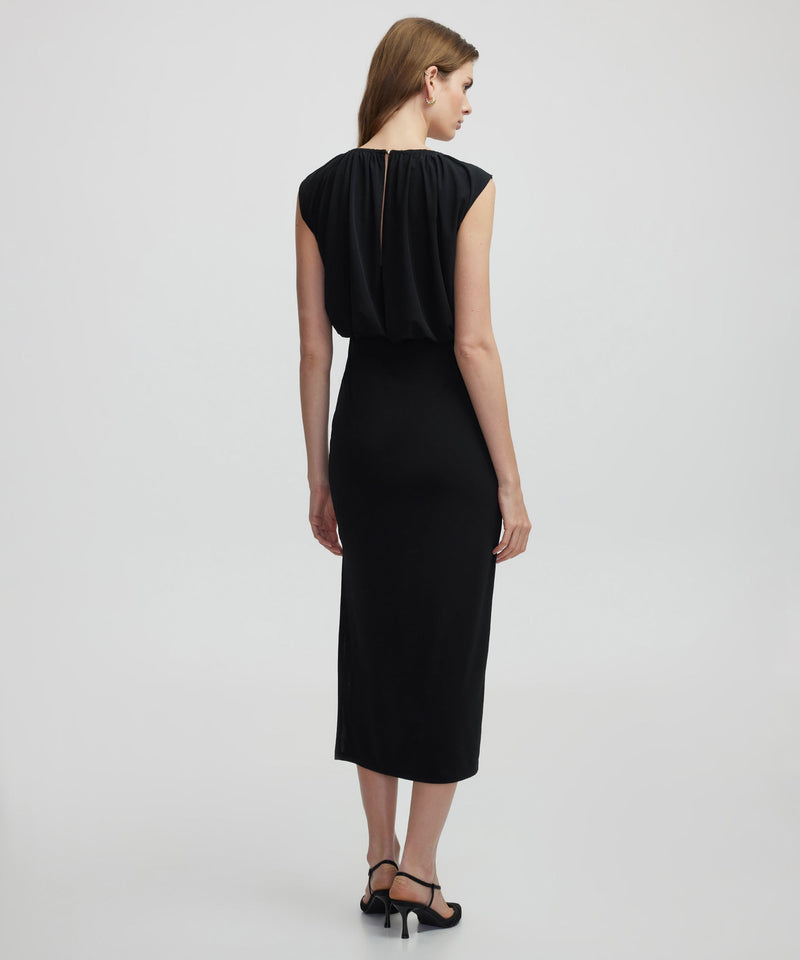 Ipekyol Draped Dress Black