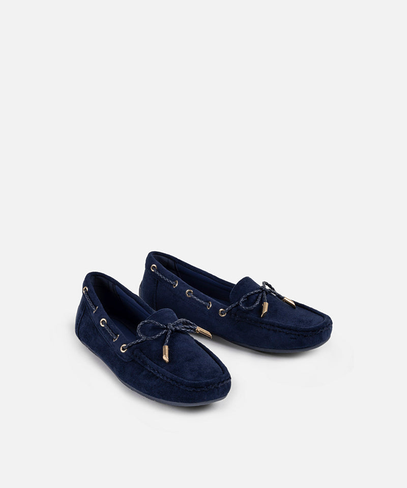 Ipekyol Bow Loafers Navy