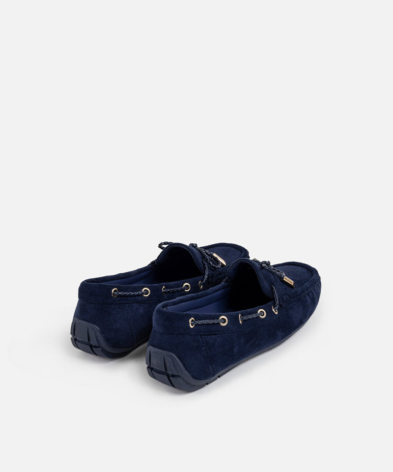 Ipekyol Bow Loafers Navy