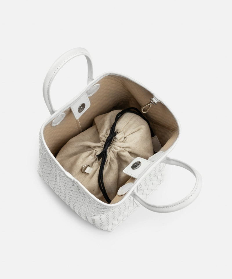Ipekyol Lattice Versatile Bag White