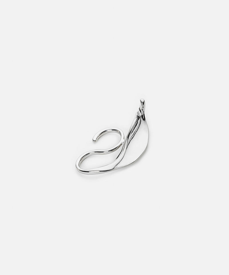 Ipekyol Leaf Metal Ring Silver