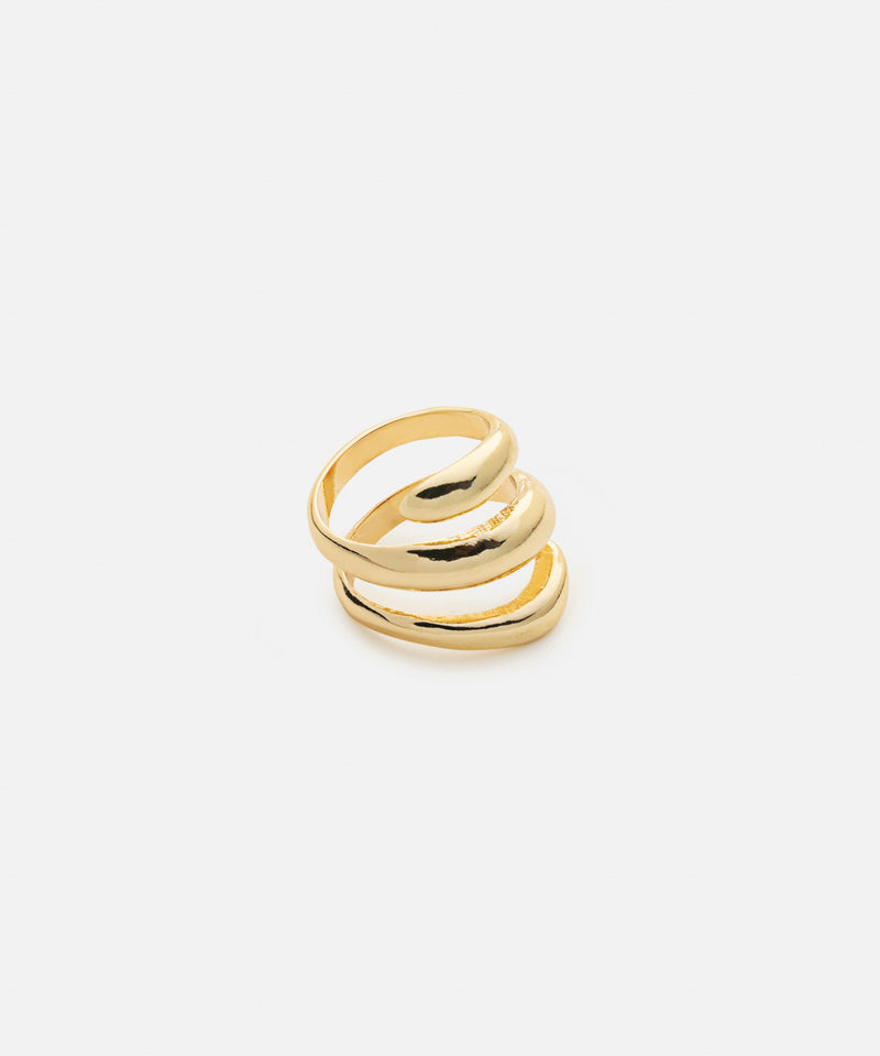 Ipekyol Spiral Ring Gold