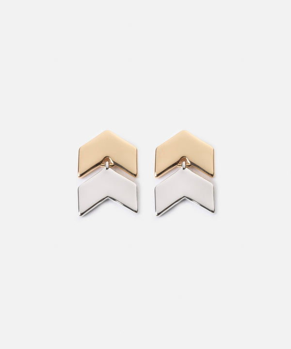 Ipekyol Two-Tone Earrings Gold