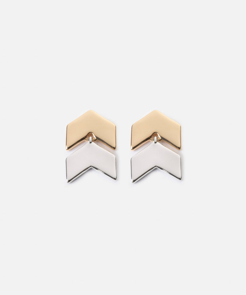 Ipekyol Two-Tone Earrings Gold