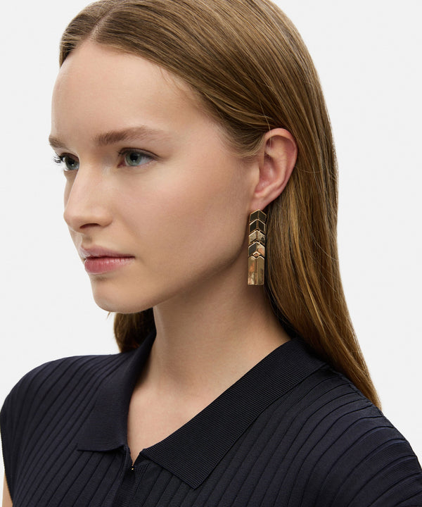 Ipekyol Drop Earrings Gold