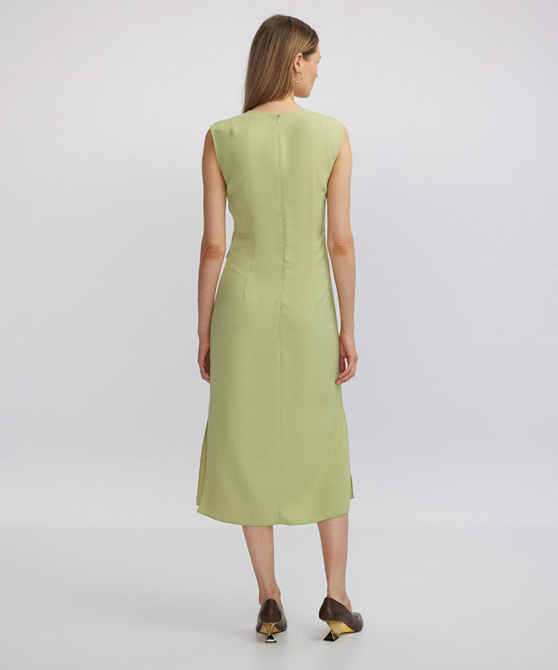 Ipekyol Tie Waist Midi Dress Green