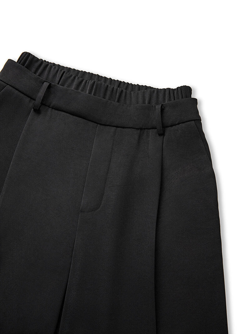 Ipekyol Double Layer Waist Detailed Trousers Black