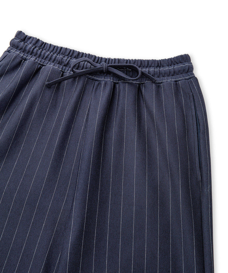 Ipekyol Striped Pattern Trousers Navy