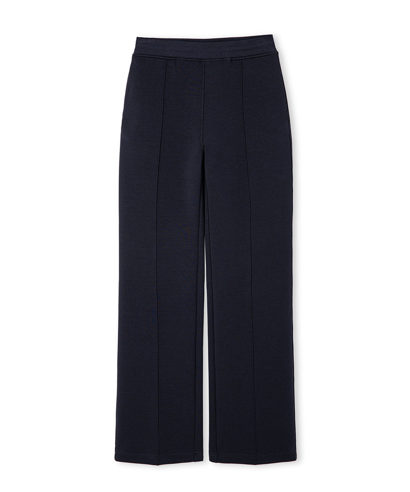 Ipekyol Elasticated Waist Solid Trousers Navy