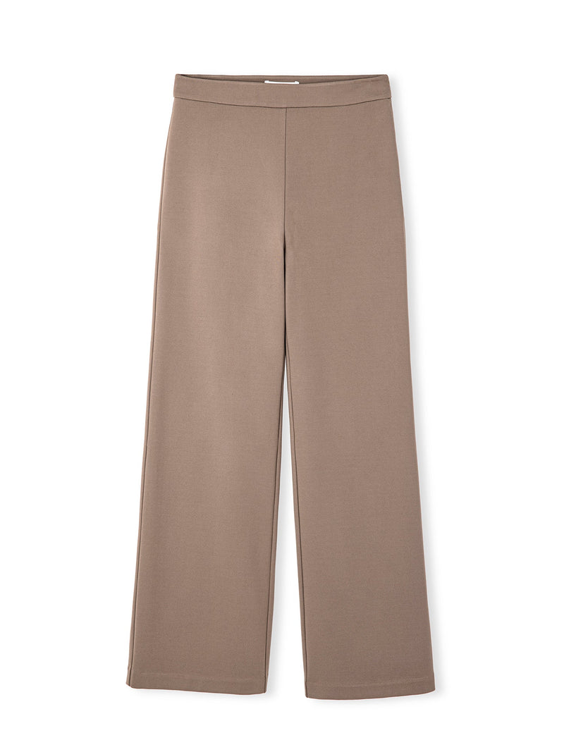 Ipekyol Flare Fit Knitted Trousers Mink