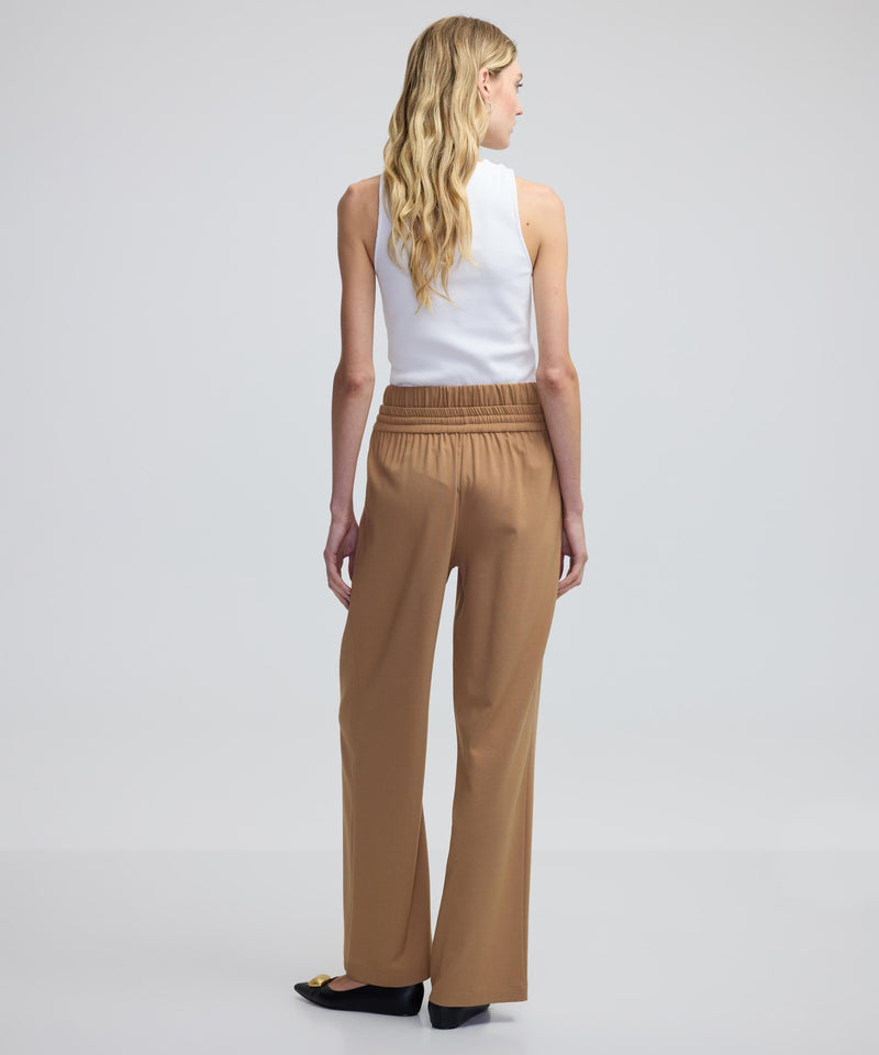 Ipekyol Elastic Waist Pants Camel