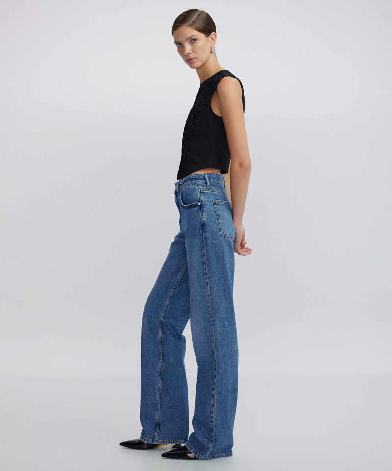 Ipekyol Wide Leg Fit Jeans Indigo