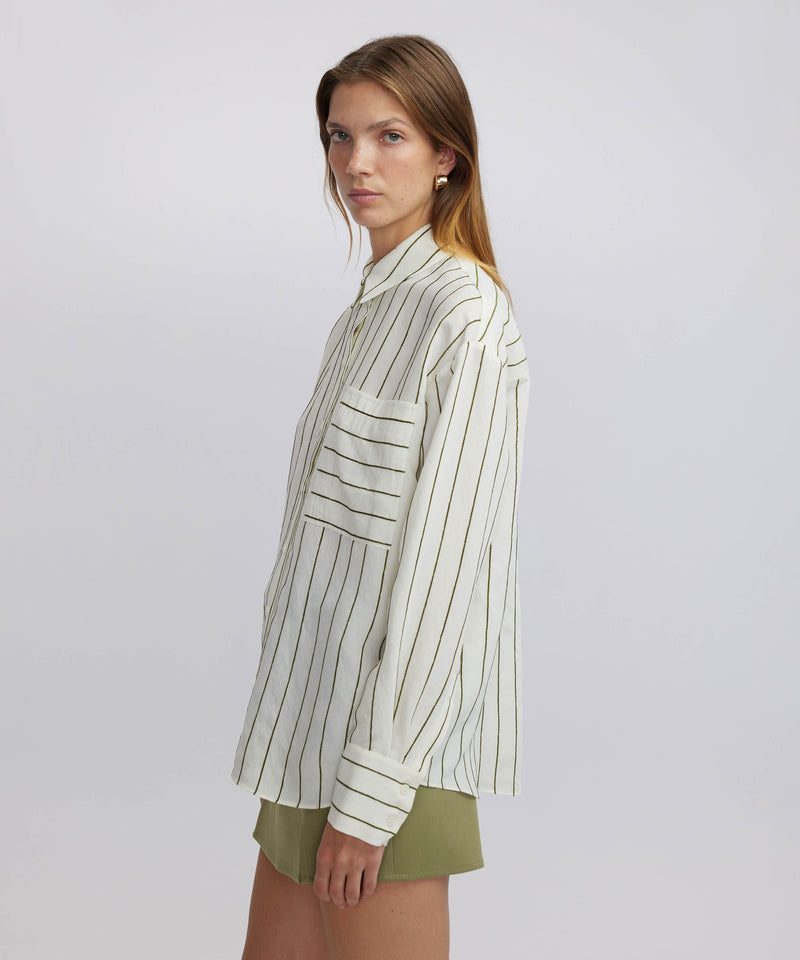 Ipekyol Striped Shirt Oil