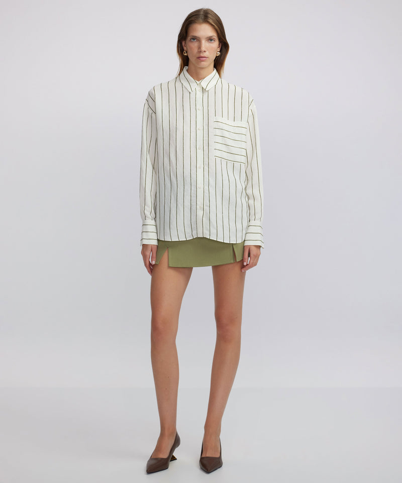 Ipekyol Striped Shirt Oil