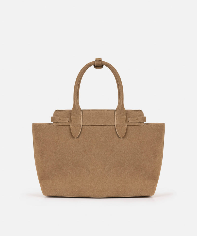 Ipekyol Boho Suede Tote Bag Mink