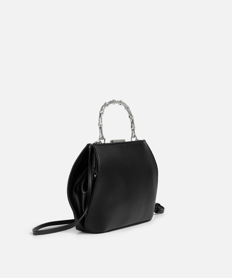 Ipekyol Bag With Contrast Metal Handles Black