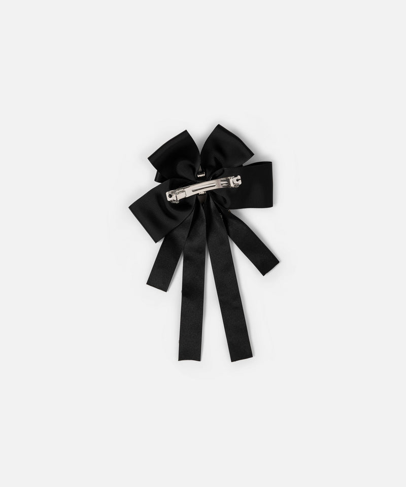 Ipekyol Crystal Stone Bow Hair Accessory Black