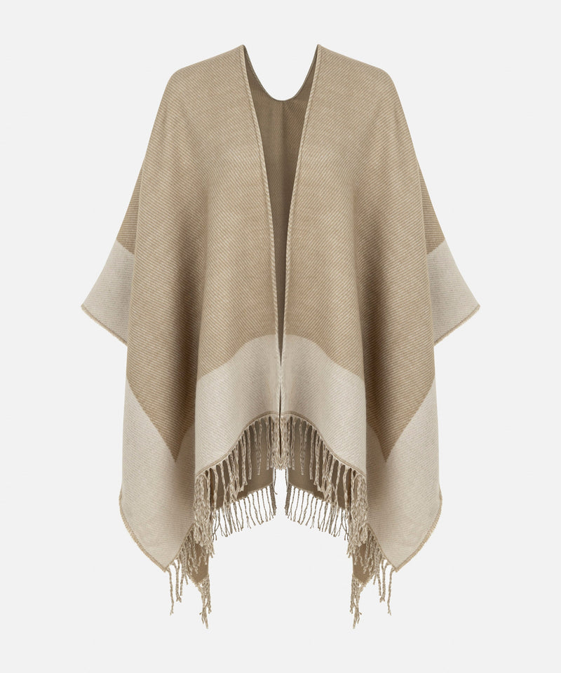 Ipekyol Poncho With Tassel Details Beige