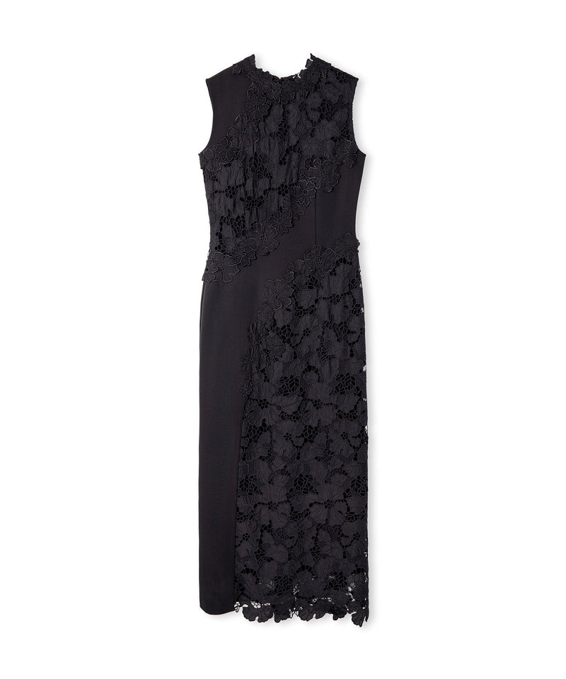 Ipekyol Mixed Media Dress Black