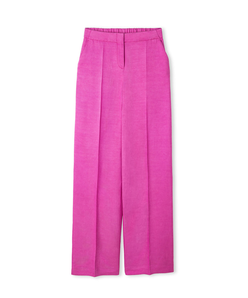 Ipekyol Wide-Leg Trousers Fuchsia