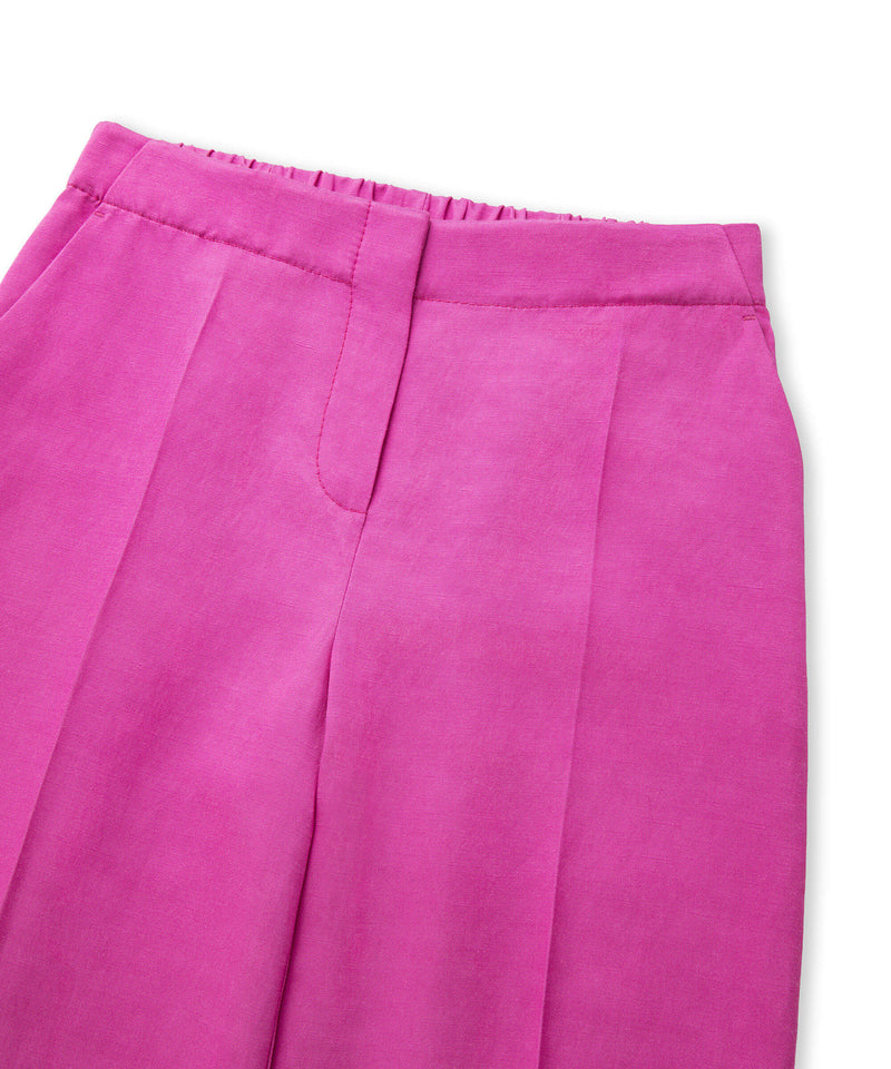 Ipekyol Wide-Leg Trousers Fuchsia