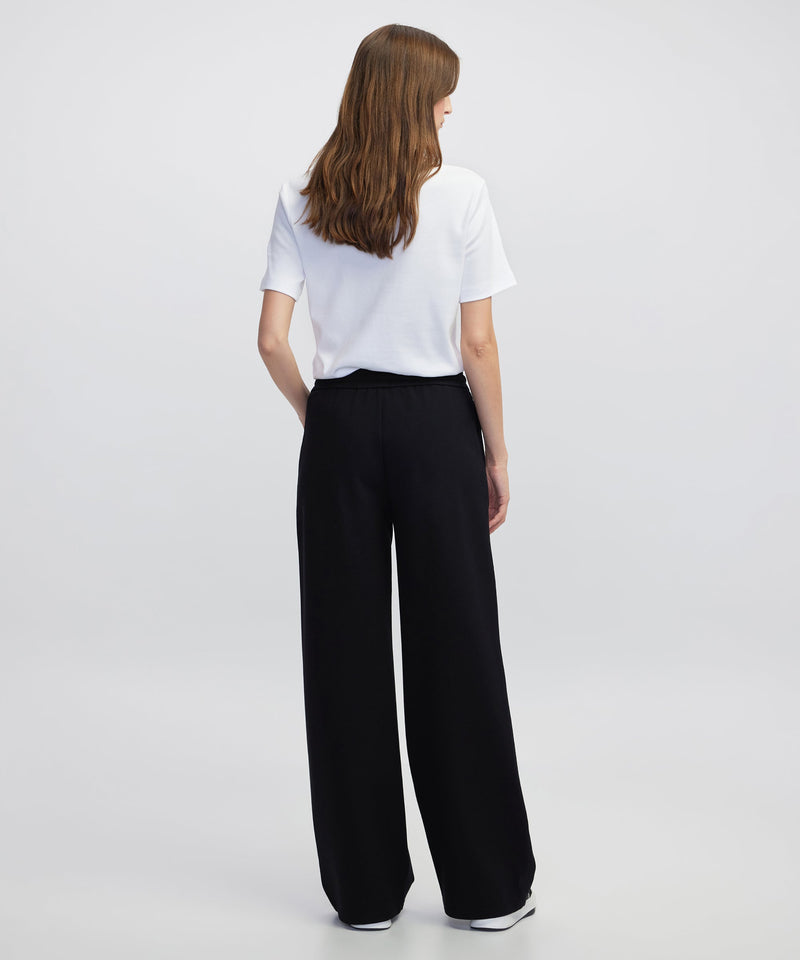 Ipekyol Embellished Wide-Leg Trousers Black