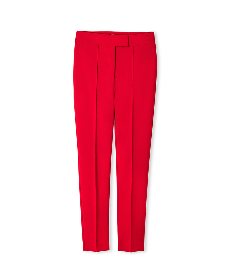 Ipekyol High Waist Skinny Fit Trousers Red