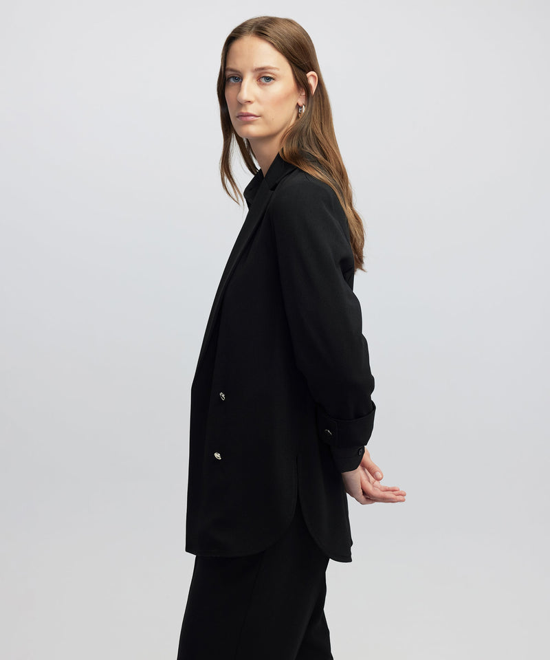 Ipekyol Unlined Jacket With Buttons Black