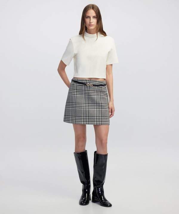 Ipekyol High-Neck Basic Blouse Ecru