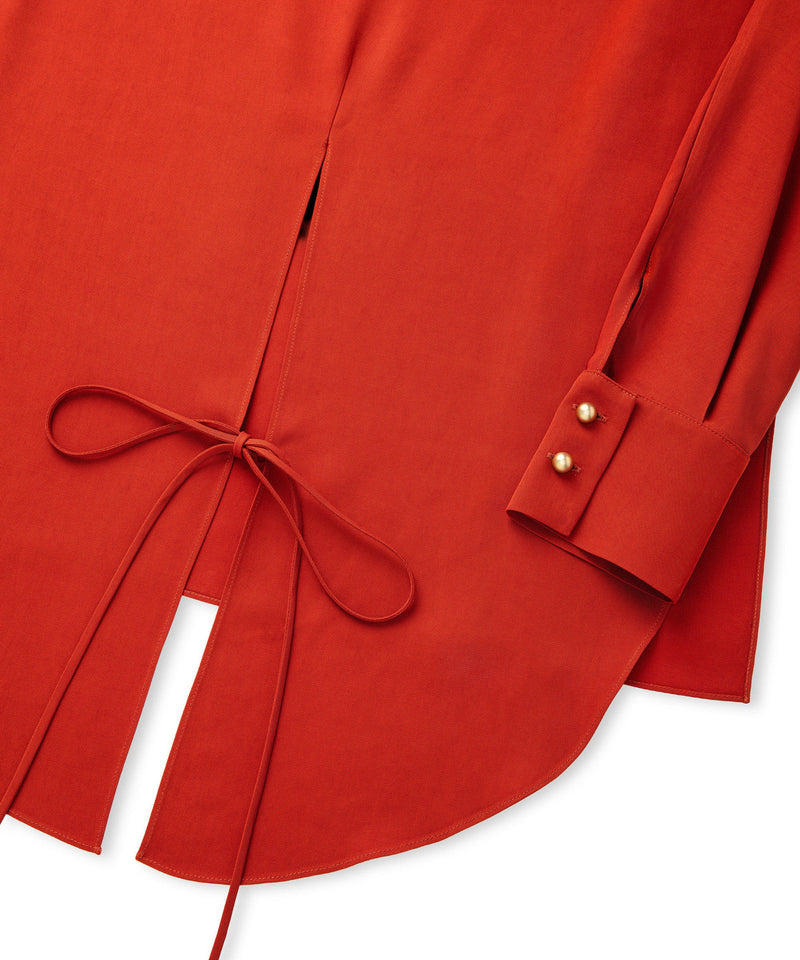 Ipekyol Basic Blouse With Tied Detail Brick