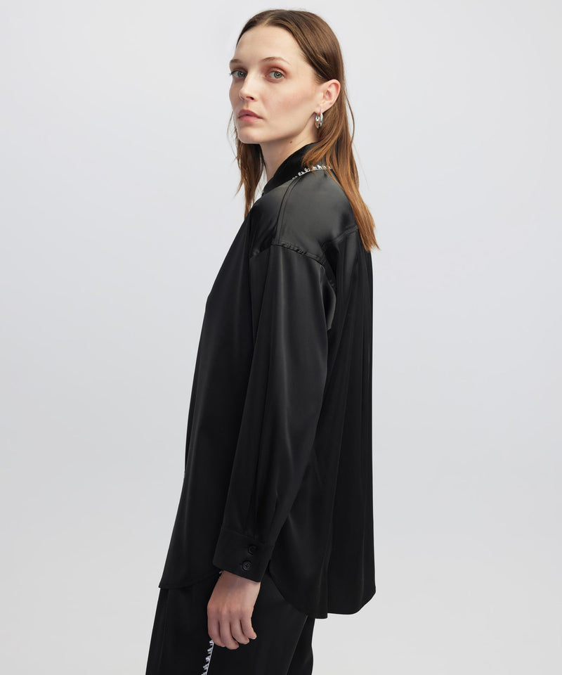 Ipekyol Strass-Trim Blouse Black