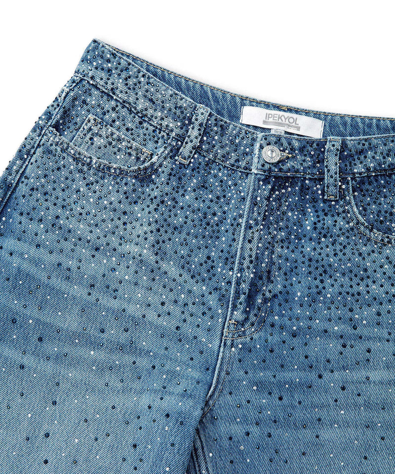Ipekyol Rhinestone Embellished Jeans Indigo